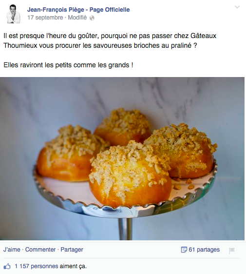 Facebook JF Piège