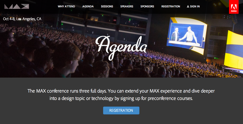 Site Adobe Max