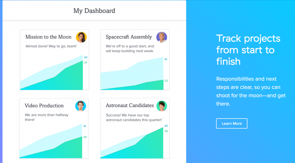 asana - marketing de contenu