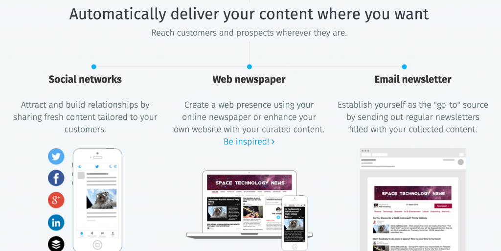 Paper.li - marketing de contenu