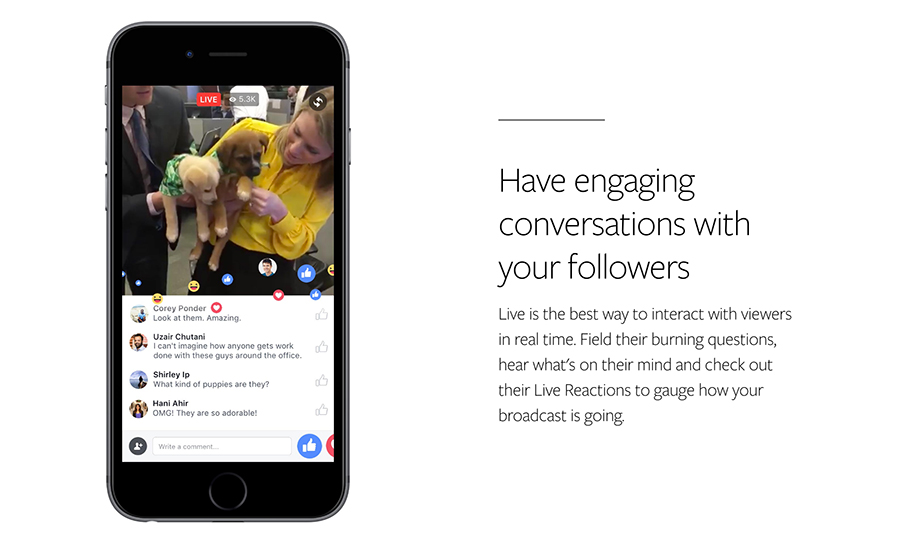 Facebook Live Videos
