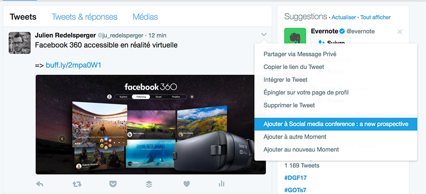 Twitter Moments
