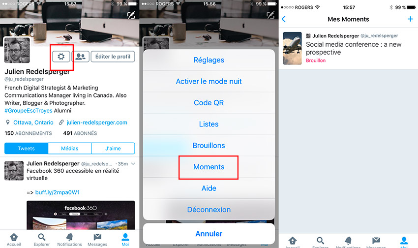 Twitter Moments
