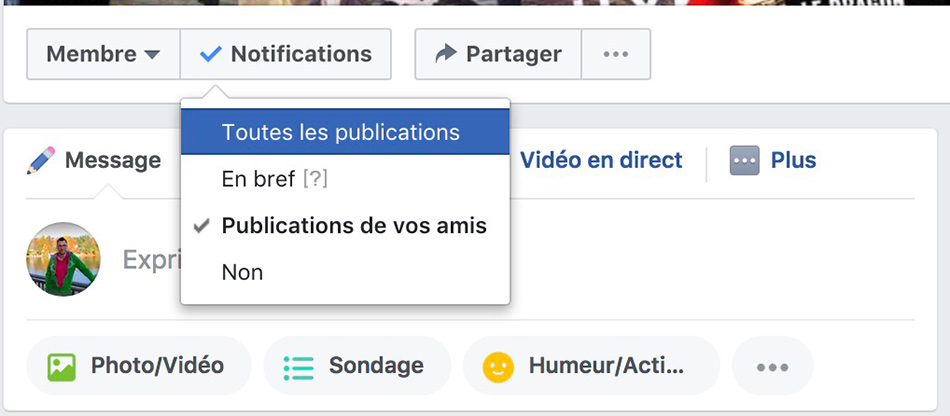 groupe facebook