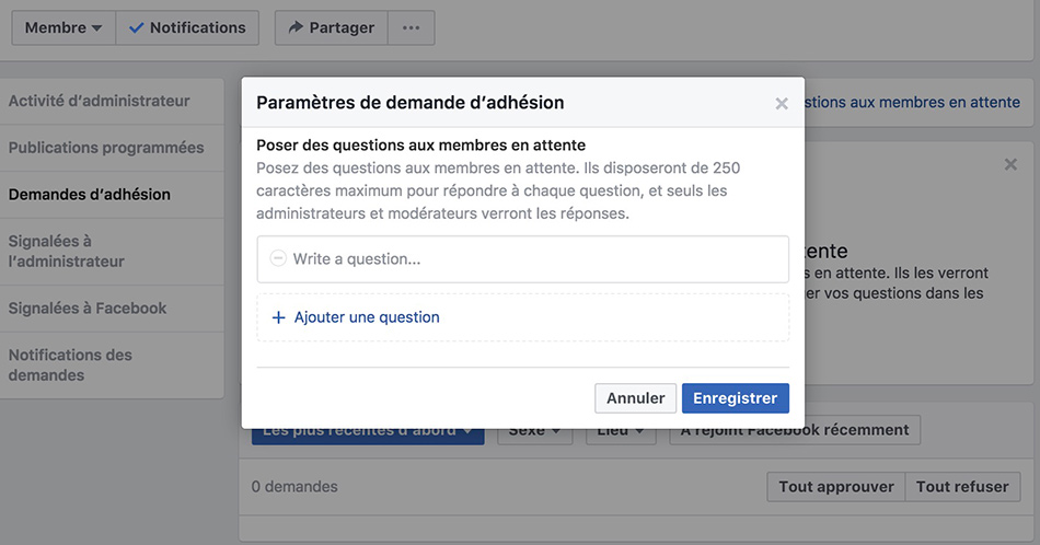 groupe facebook